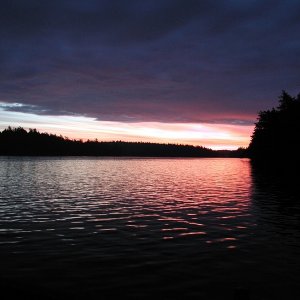 Stuart Island Sunrise 2 - 2-22-04