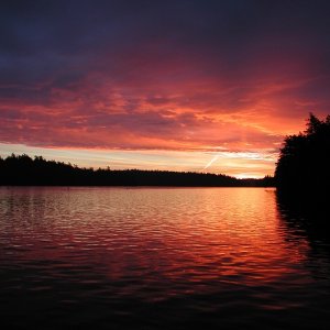 Media 'Stuart Island Sunrise 4 - 2-22-04' in album 'Daydream at Sucia Dock - First Birthday Cruise - 2-14-04'