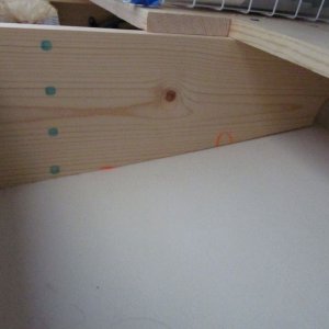 14 There are three contoured supports like this supporting it all