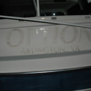 Media 'Former decals need removing' in album 'Started cleaning her...makes a difference!'