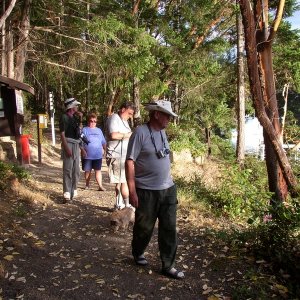 Bill, Pat, Patti and Brad on Wallace Island