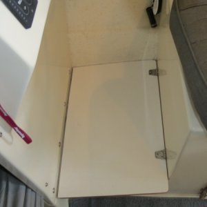 Helm Storage Under Floor 1