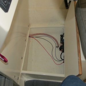 Helm Storage Under Floor