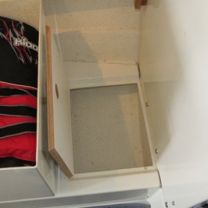 Storage under Passenger Seat and Floor