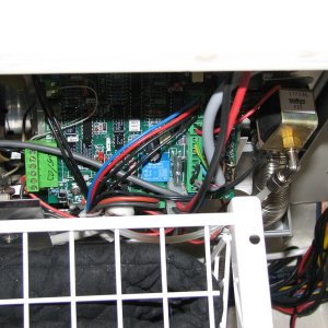 Media 'The view on all of these is looking in the aft galley door to starboard. The wallas is directly above.' in album 'You can see the 2 amp fuse here. Just off center to lower right with the 2 on it.'
