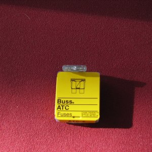Media 'My Wallas is a 95D. I don't know if they are all the same location with fuses?' in album 'You can see the 2 amp fuse here. Just off center to lower right with the 2 on it.'