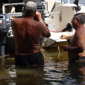 Media 'Compression Check...the wet way...' in album 'My First Kayak Ride'
