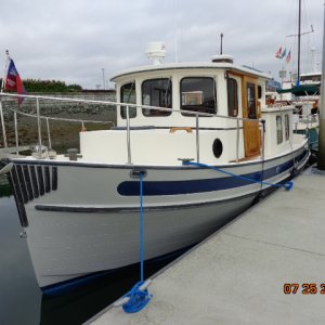 Media 'Port quarter view of the Nordic tug' in album 'Bill, Robert & Ken at the Anacortes Airport Friday morning.'