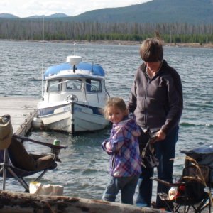 Media 'Wolf Bay camp site' in album 'mule deer by Bridge Bay Marina during C-Dory Gathering'