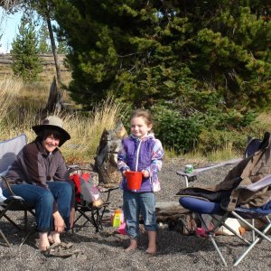Media 'Wolf Bay camp site' in album 'mule deer by Bridge Bay Marina during C-Dory Gathering'