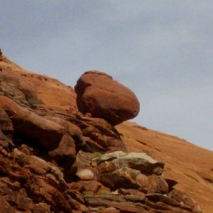 Balanced Rock at End of Long Canyon 9-19-09