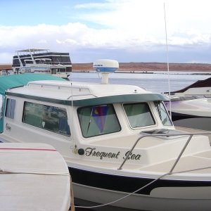 in Wahweap marina