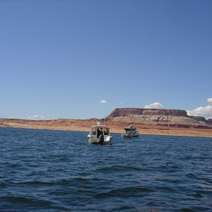starting out from Stateline with new friends, Sea Pal and Rana Verde