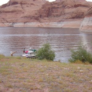 Rick and Jan loading up Sea Lark, Oak Canyon