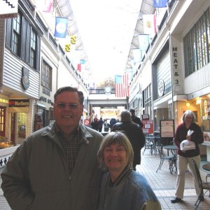 The Arcade in downtown Nashville