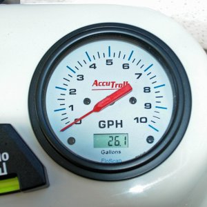 (AnchortownJim) Flowscan Accutrol fuel flow meter