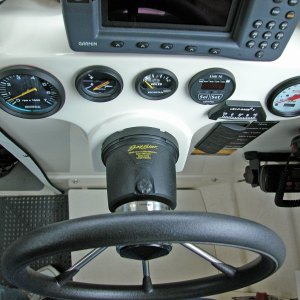 (AnchortownJim) Baystar hydraulic steering replaced the cable system