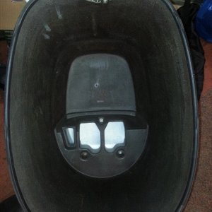 honda engine hood before