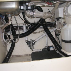 Media 'finished installation in the galley cabinet' in album 'Under Galley Cabinet, on TomCat'