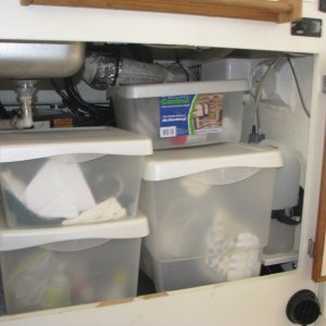 Media 'Everything that was in the galley cabinet still fits, no loss of storage space' in album 'Under Galley Cabinet, on TomCat'