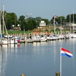 Media 'City of Lewes, DE, Canal Front Marina from the bridge' in album 'City of Lewes, DE, Canal Front Marina'