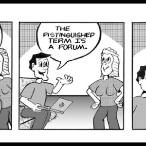 On the forum