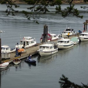 Prevost dock Saturday morning