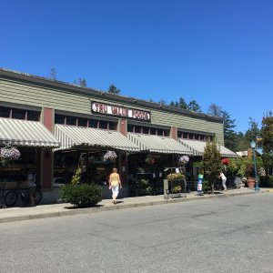 Getting provisions for the week from the market at Port Browning