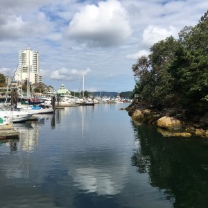 Media 'Nanaimo public docks' in album 'Crossing Boundary Pass into Canadian waters August 18, after the Bellingham CBGT'