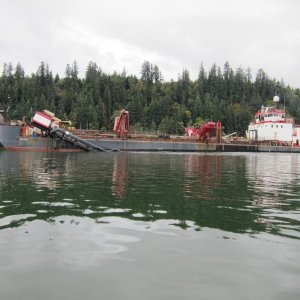 Dedger on the Columbia River