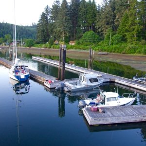 Media 'Winter Harbour dock' in album 'Spooky face in this pic at Sandheads'