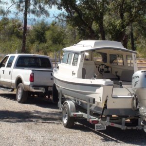 Taking her fishing today!  Just kidding, still waiting on all the red tape.  Gotta love California.