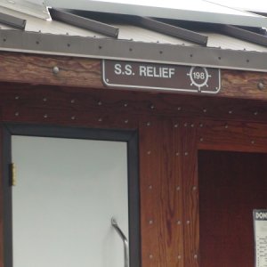 The \"SS Relief\" on Lake Shasta.