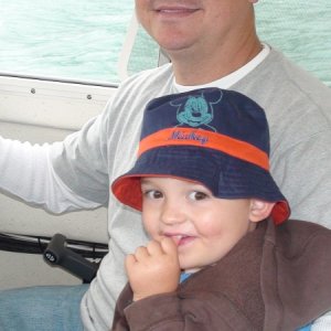 Dad and Son on Memorial Day 2011.