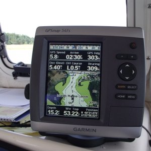 Leaving Fishermans Bay Lopez Island GPS view