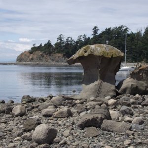 Mushroom Rock, Fossil Bay, Sucia Island