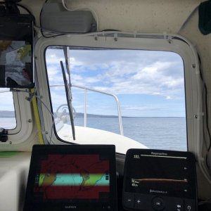 New Garmin 8610xsv, Raymarine Dragonfly, Android Tablet