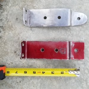 Media 'Master 2003 Honda BF503 steering bracket mock-up. Second bracket not needed for slave (PORT) engine.' in album 'Master 2003 Honda BF503 steering bracket for Baystar HC4645-3 ram and HH4315-3 tilt helm'