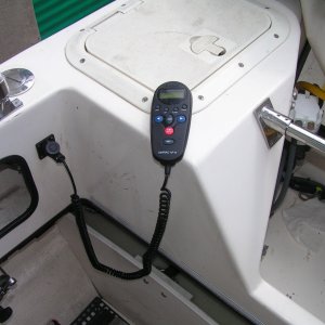 Media 'Remote AutoPilot controller in the Cockpit' in album 'Simrad Bezel in Place'