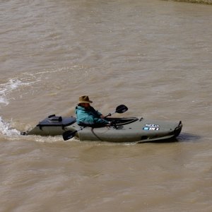 Bear River, Wy during spring run off
