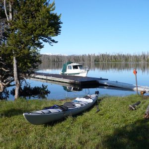 Eagle Bay Yellowstone lake June 2009