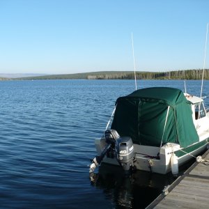 Yellowstone Lake 2009, Eagle Bay dock 1993 CD 16