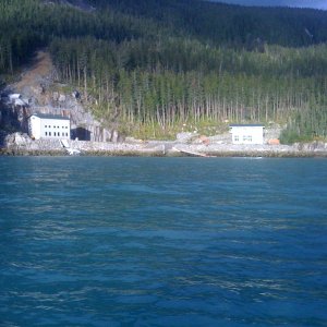 Closer view of Greely Point facilities