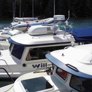 7 rafted at Isle au Haut