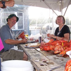 Rick & Carol from the famous rock hopping Hunky Dory.