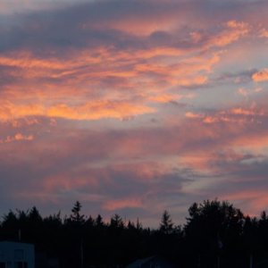 Media 'Sunset over Eggemoggin Reach.' in album 'Southwest Harbor Lobster Feed'
