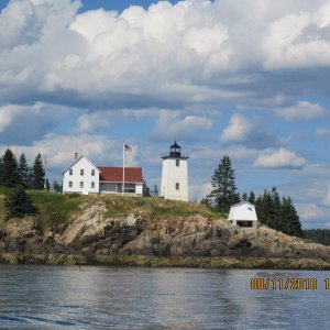 Burnt Harbor Light, Swans Island