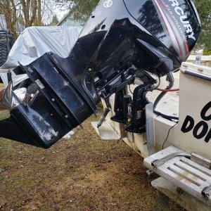 Transom and Lift kit bracket
