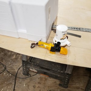 Bilge Pump and Fuel Tank Mockup