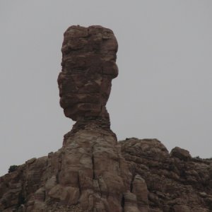 One of many balanced rocks.